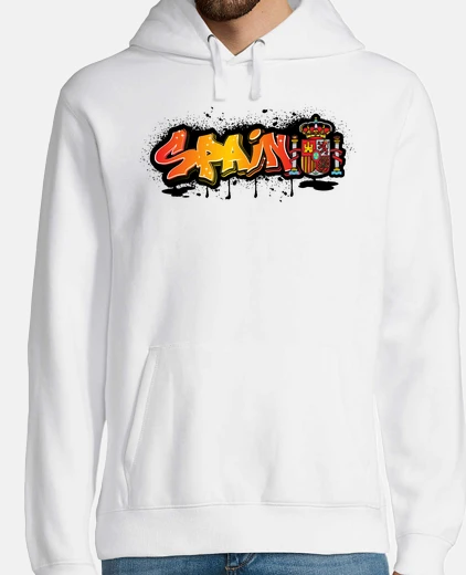 Hoodie spain street-art coat of arms flag