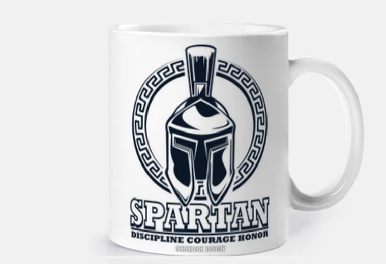 Cup spartan 18 blue
