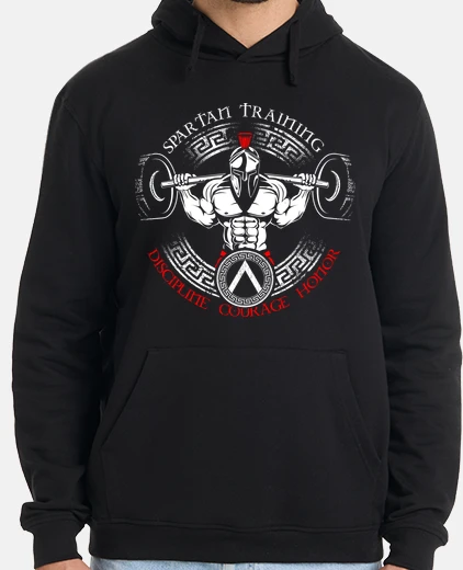 Hoodie spartan gym
