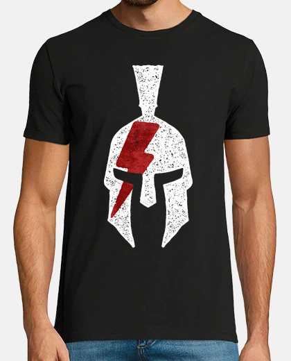 T-shirt spartan lightning