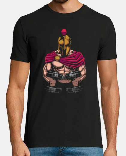 Camiseta Spartan Warrior  Spartan Fitness  Biceps Gym