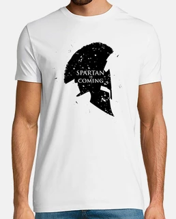 Camiseta Spartan Original Para Hombre - 100% Algodón, Gramaje 190 Gr, Diseño De Espartano, Ideal Como Regalo O Para Uso Casual