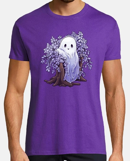 T-shirt spaventoso trono di glicine fantasma os