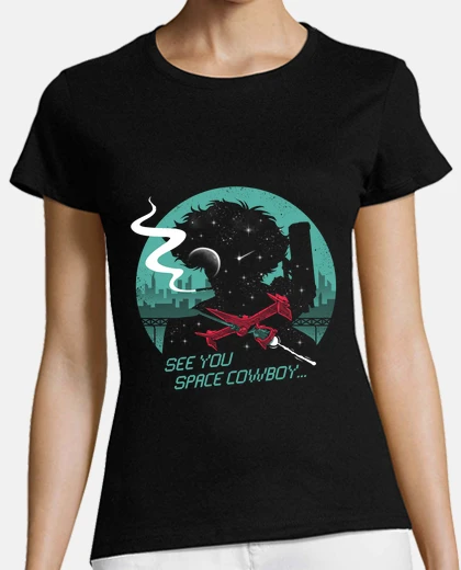 T-shirt spazio donna cowboy shirt