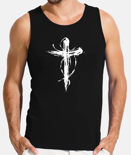 T-shirt spazzatura incrociata
