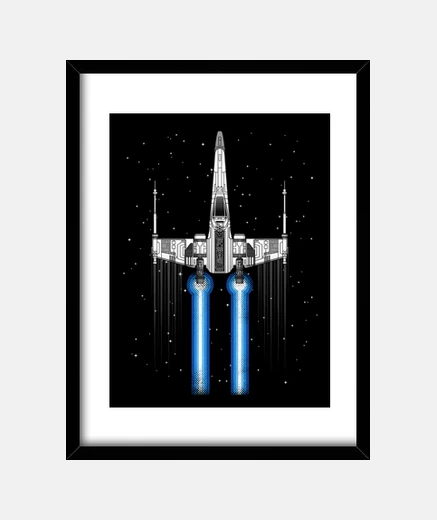 Framed speed light