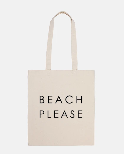 Borsa spiaggia per favore