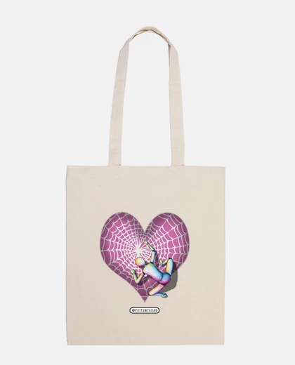 Bolsa Spiderman pink amor love you are mine