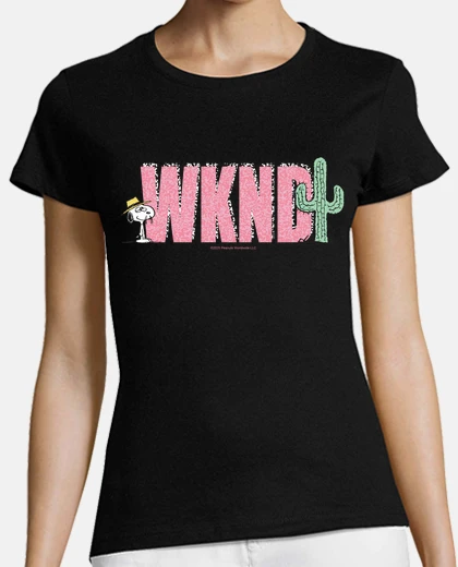 Tee-shirt Spiek Wknd Snoopy