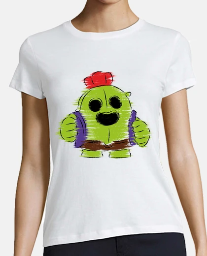 Camiseta Spike rayado.