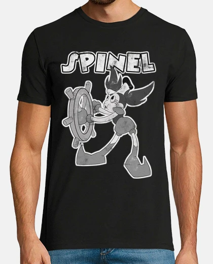 Tee-shirt spinelle de bateau à vapeur
