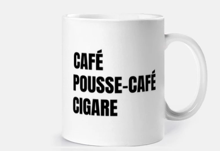 Tazza spingi caffè per sigari
