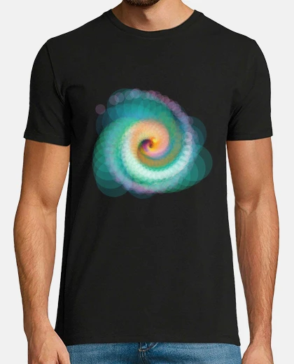 Tee-shirt spirale techno trance