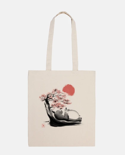 Bag spirit in the forest