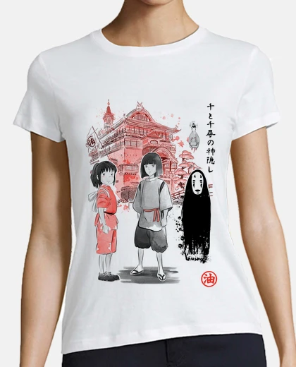 Playera Spirited Sumi-e