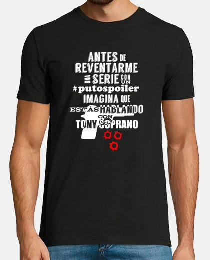 Camiseta Spoiler Tony Soprano