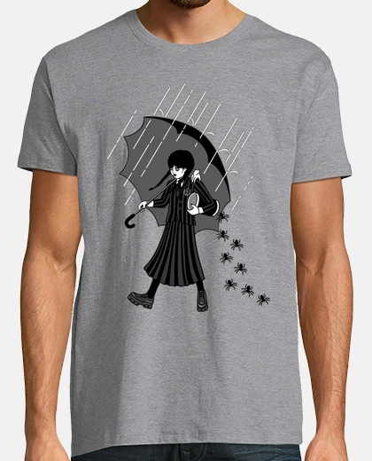 T-shirt spooky girl