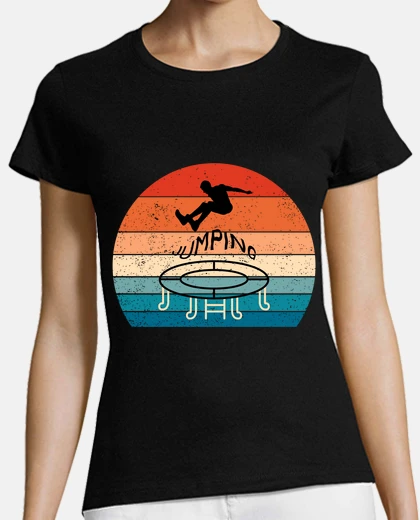 Tee-shirt sport sportif trampoline