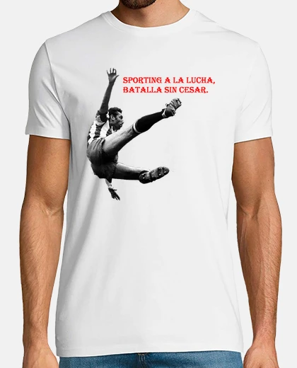 Camiseta Sporting a la lucha