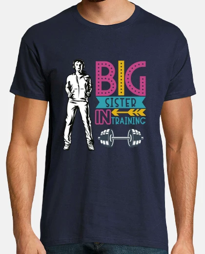 T-shirt sports shirt big sister in training