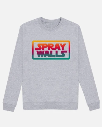 Sudadera spray walls logo laTostadora