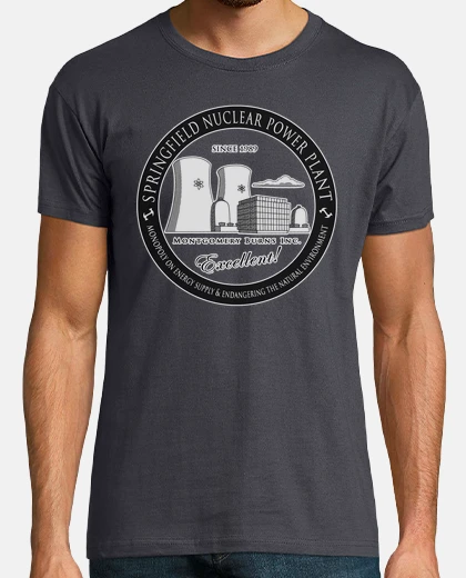 Tee-shirt Springfield Nuclear Power Plant
