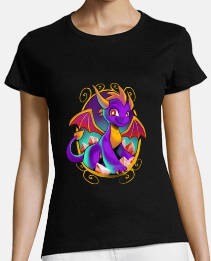 T-shirt spyro - childhood dragon - gamer