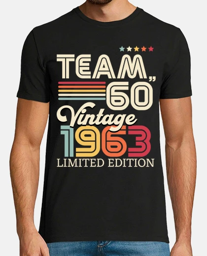 T-shirt squadra 60 anni edizione limitata 1963