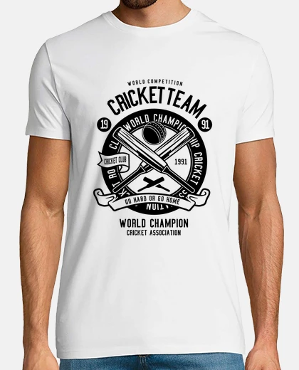 T-shirt squadra di cricket