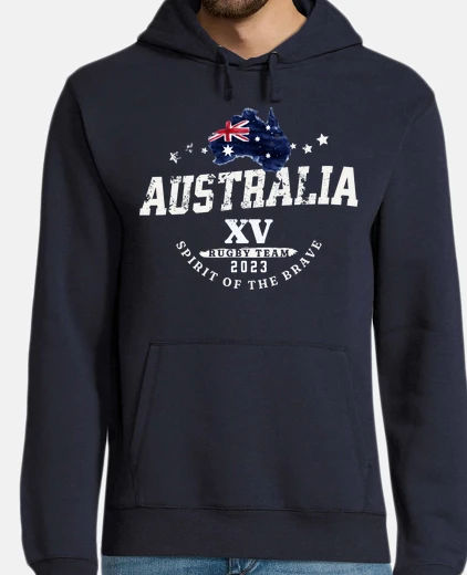 Felpa squadra di rugby australiana