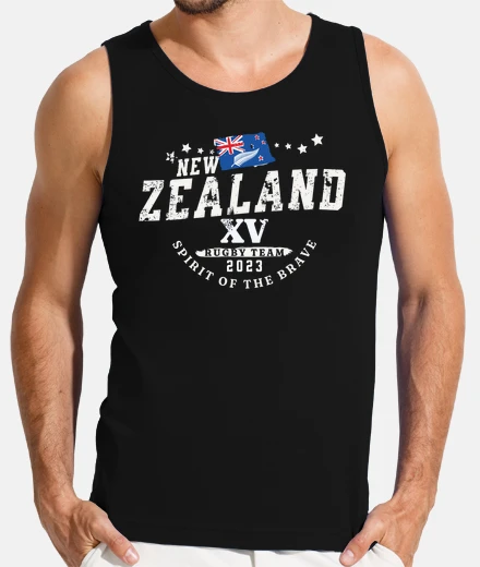 T-shirt squadra di rugby neozelandese