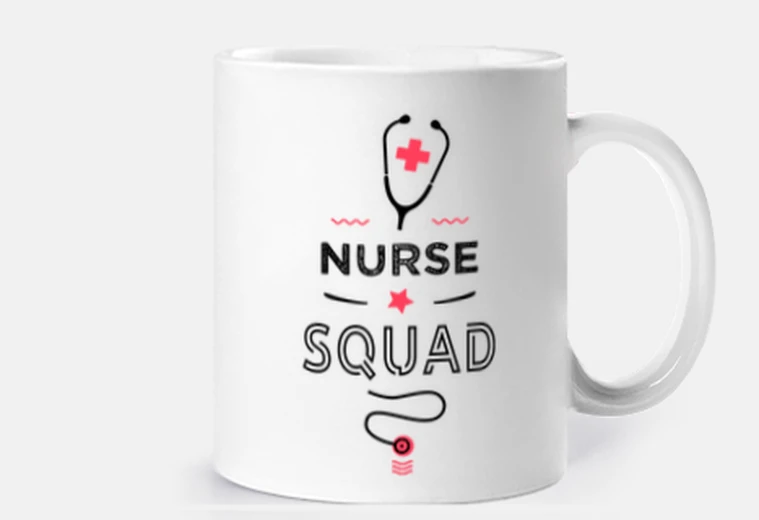 Tazza squadra infermiera