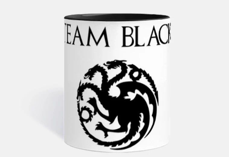 Tazza squadra nera