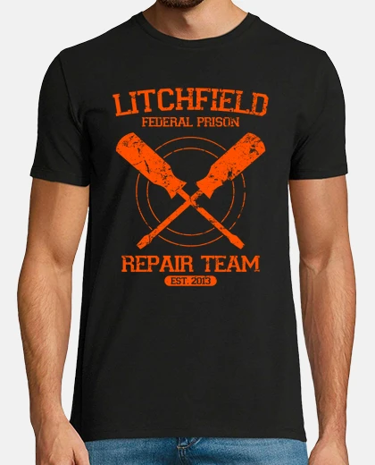 T-shirt squadra riparazione litchfield