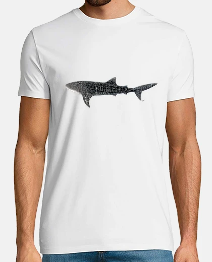T-shirt squalo balena t-shirt da uomo