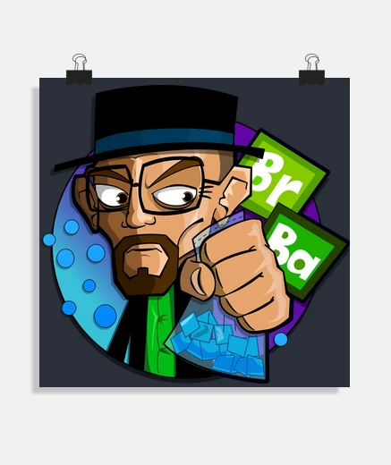 Poster square poster 40 x 40 cm