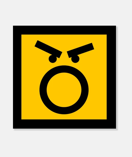 Wall square screaming