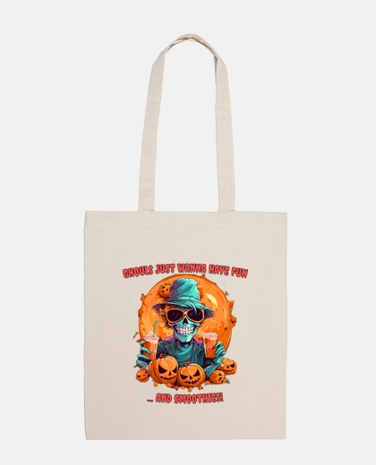 Sac squelette avec tee-shirt smoothie