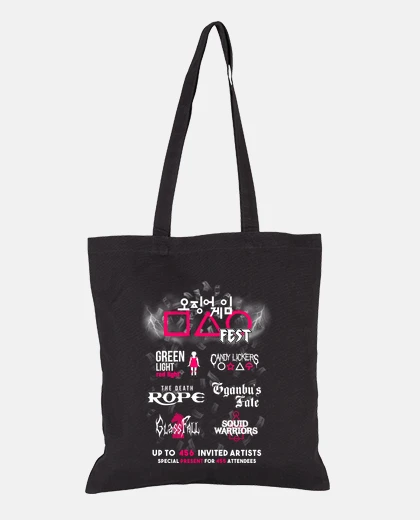 Borsa squid game metal festival - serie tv