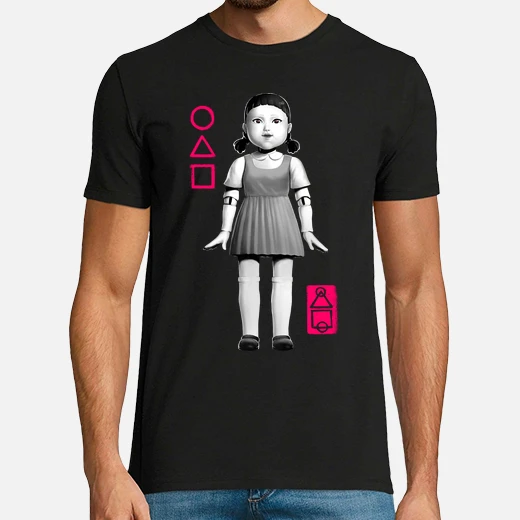Camisetas Squid Game Calamar Camisetas Squid Game Calamar