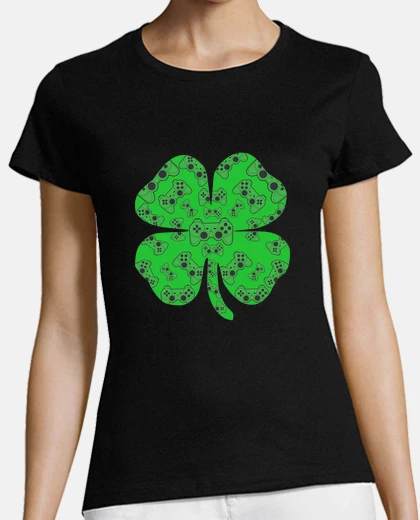 Tee-shirt St Patricks Day contrôleur de jeu vidéo