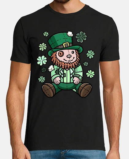 Tee-shirt st patricks day lutin poupée gnomes