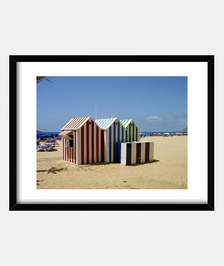 Quadro stabilimenti balneari a benidorm