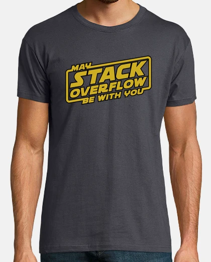 Playera Stack Overflow with you revolutions