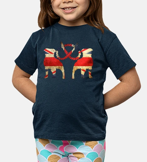 Children's staffys with knot