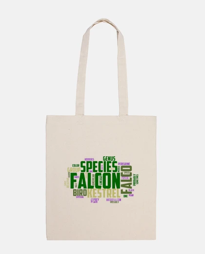 Borsa stage di tipografia di falconeria borsa per studenti falcon diario e-reader