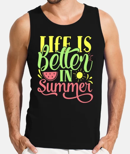 T-shirt stagione calda del sole della spiaggia 