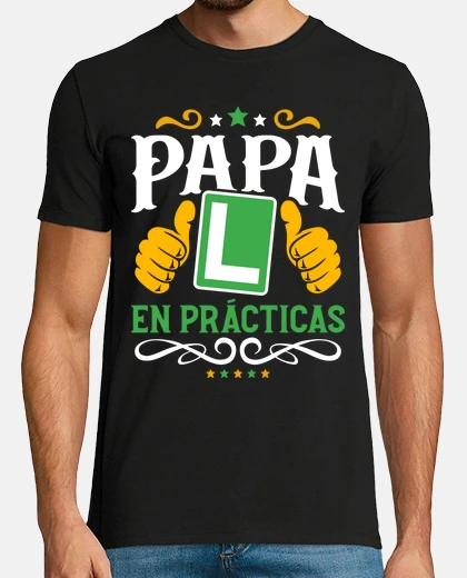 T-shirt stagista papà festa del papà papà novellino l