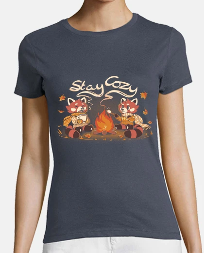 T-shirt stai accogliente - camicia da donna