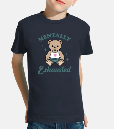 Abbigliamento stanchezza mentale orsacchiotto carino